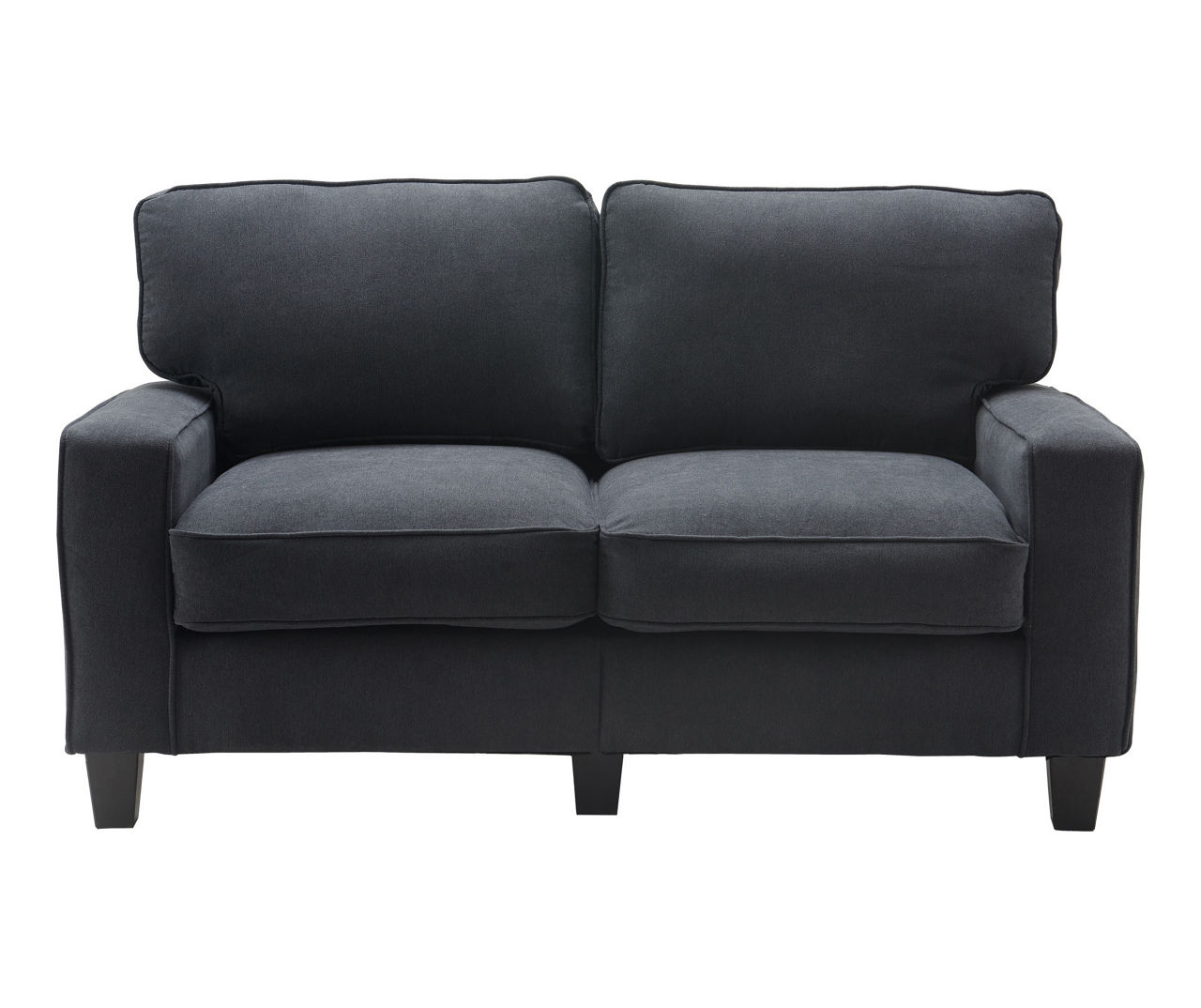 Serta Palisades Charcoal Loveseat Big Lots