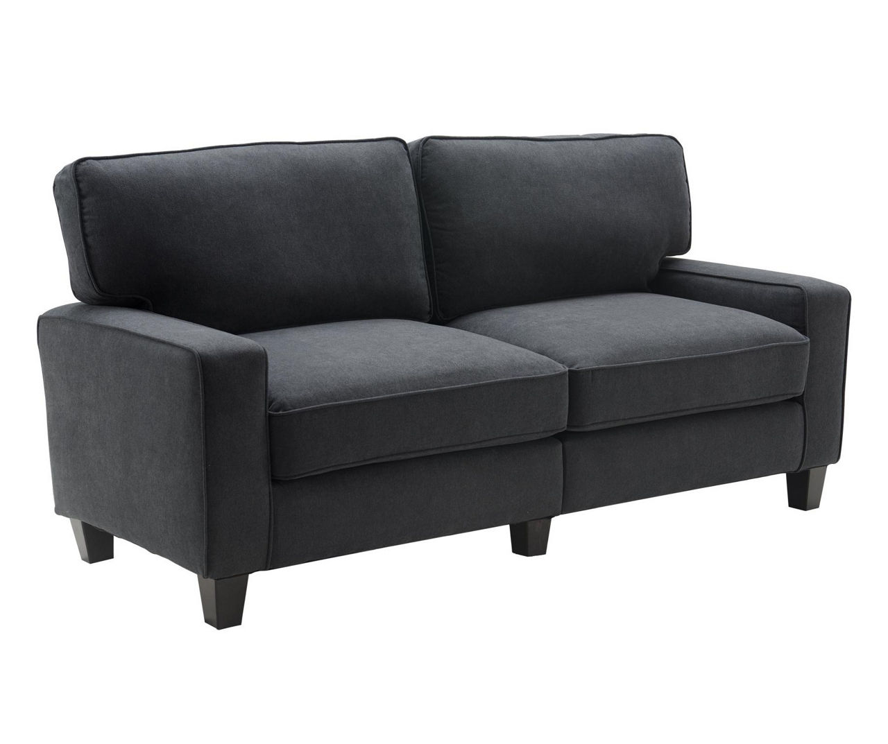 Palisades 73" Charcoal Sofa