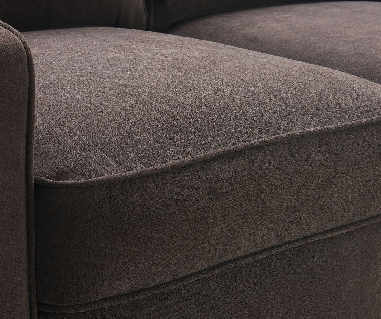 Palisades 73" Dark Brown Sofa