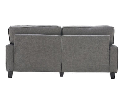 Palisades 78" Gray Sofa