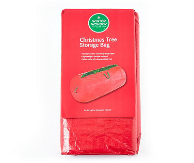 Red Christmas Tree Storage Bag