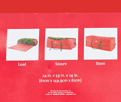 Red 9' Deluxe Tree Storage Bag
