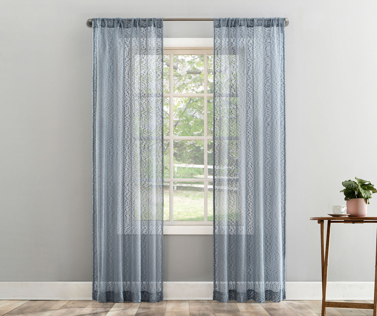 Window Sheer Curtains 84 Inches Long 2 Panels White Sheer Curtain Clear  Transparent Basic Rod Pocket Panel 15 Colors 10 Size for Bedroom Living  Room