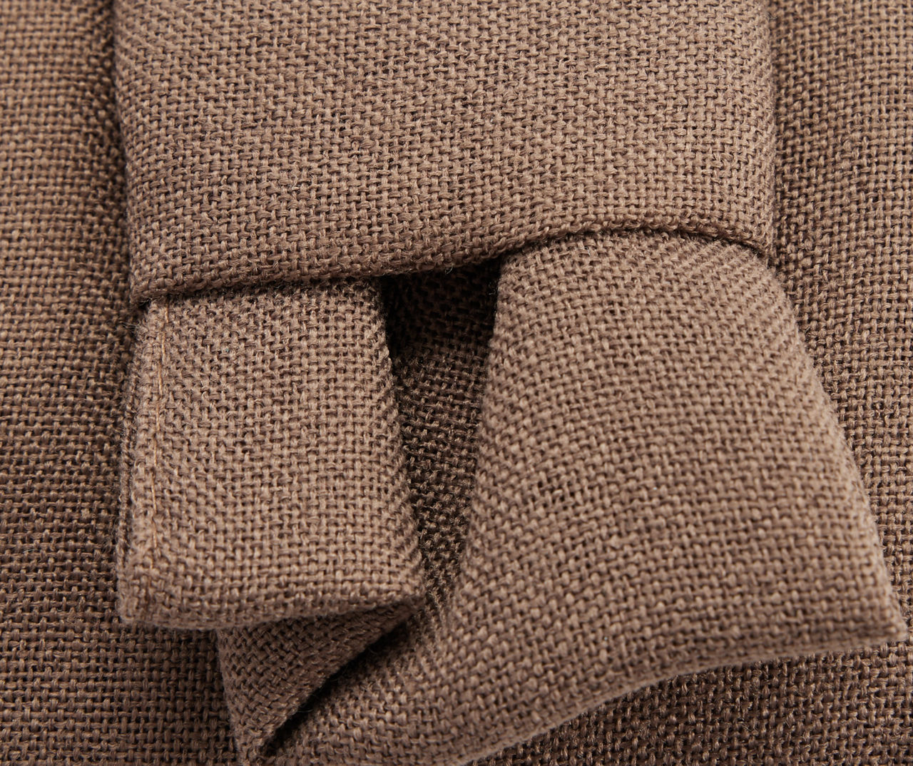 Trent Chocolate Twist Tab Top Curtain Panel, (84")