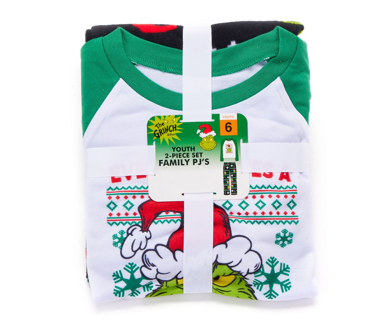 The grinch pajamas kids hot sale