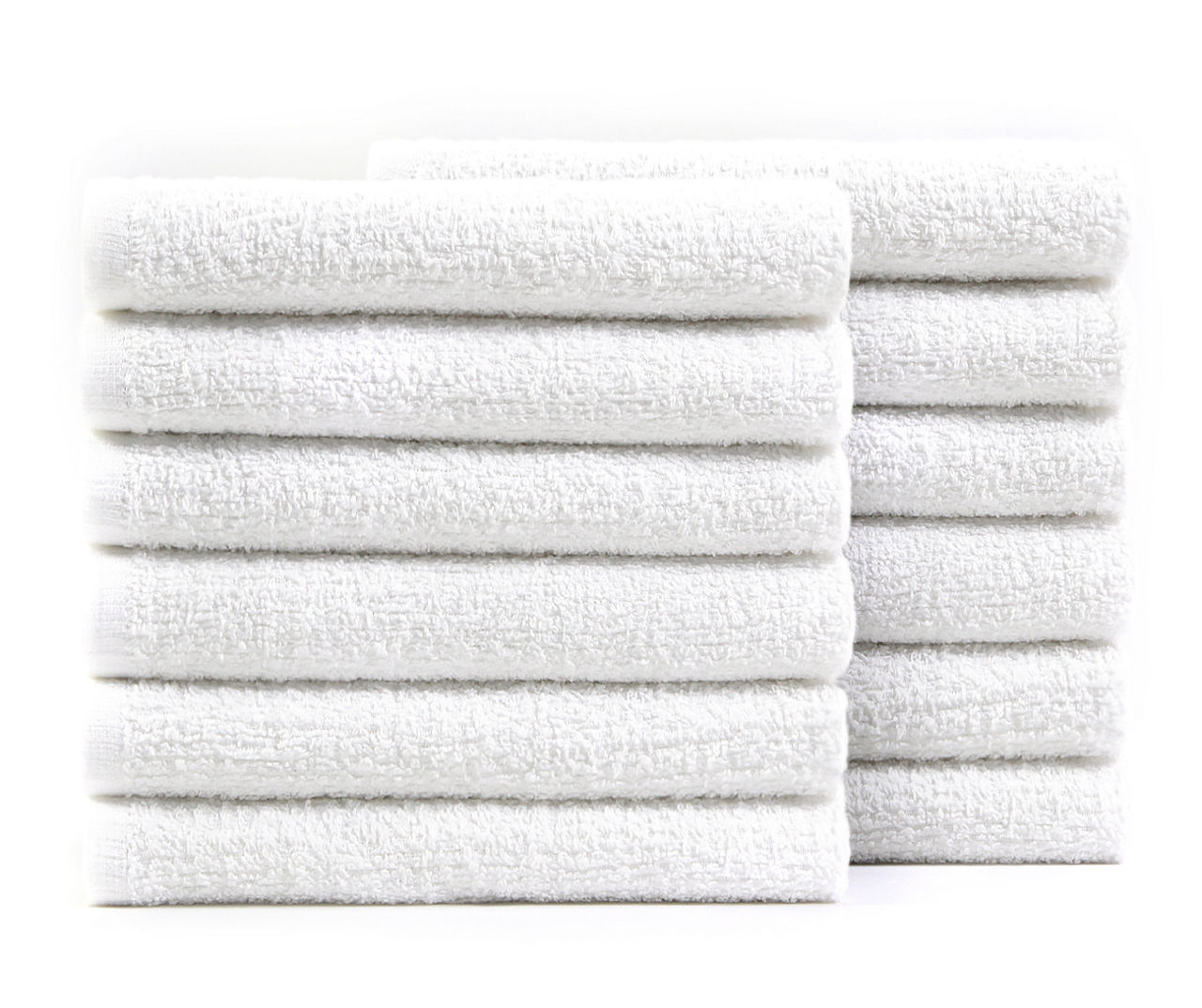 New White Cotton Terry Bar Mop Towel