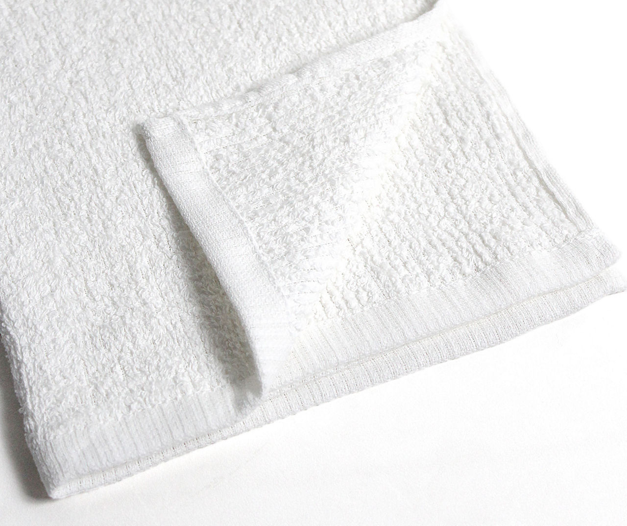 White Wiping Cotton Bar Mop Terry Rags