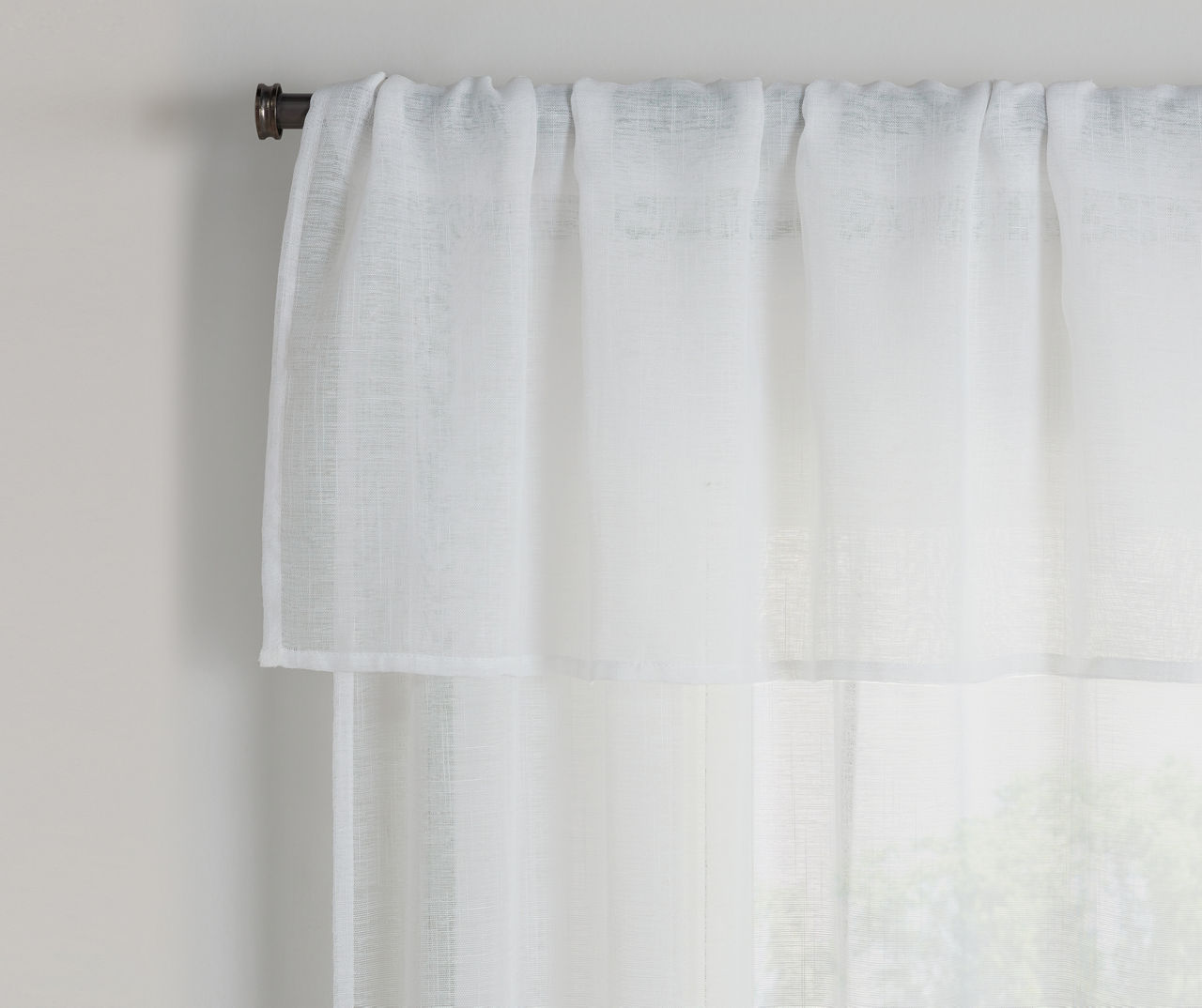 Broyhill White Drop Cloth Curtain Panel Pair, (84