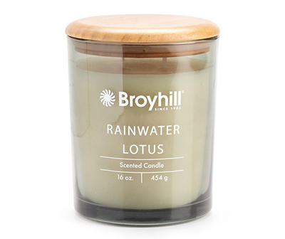 Rainwater Lotus 2-Wick Candle, 16 Oz.
