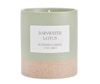 Rainwater Lotus Candle, 13 Oz.