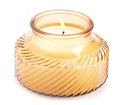 Passionfruit & Sugarcane 2-Wick Twisted Glass Candle, 17 Oz.
