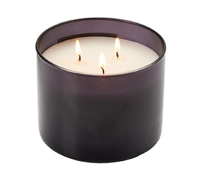 "A" Monogram Coconut Driftwood 3-Wick Candle, 14 Oz.
