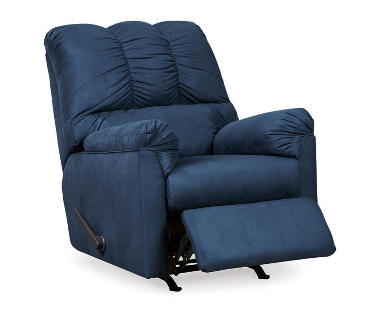 Signature Design By Ashley Darcy Blue Rocker Recliner Big Lots