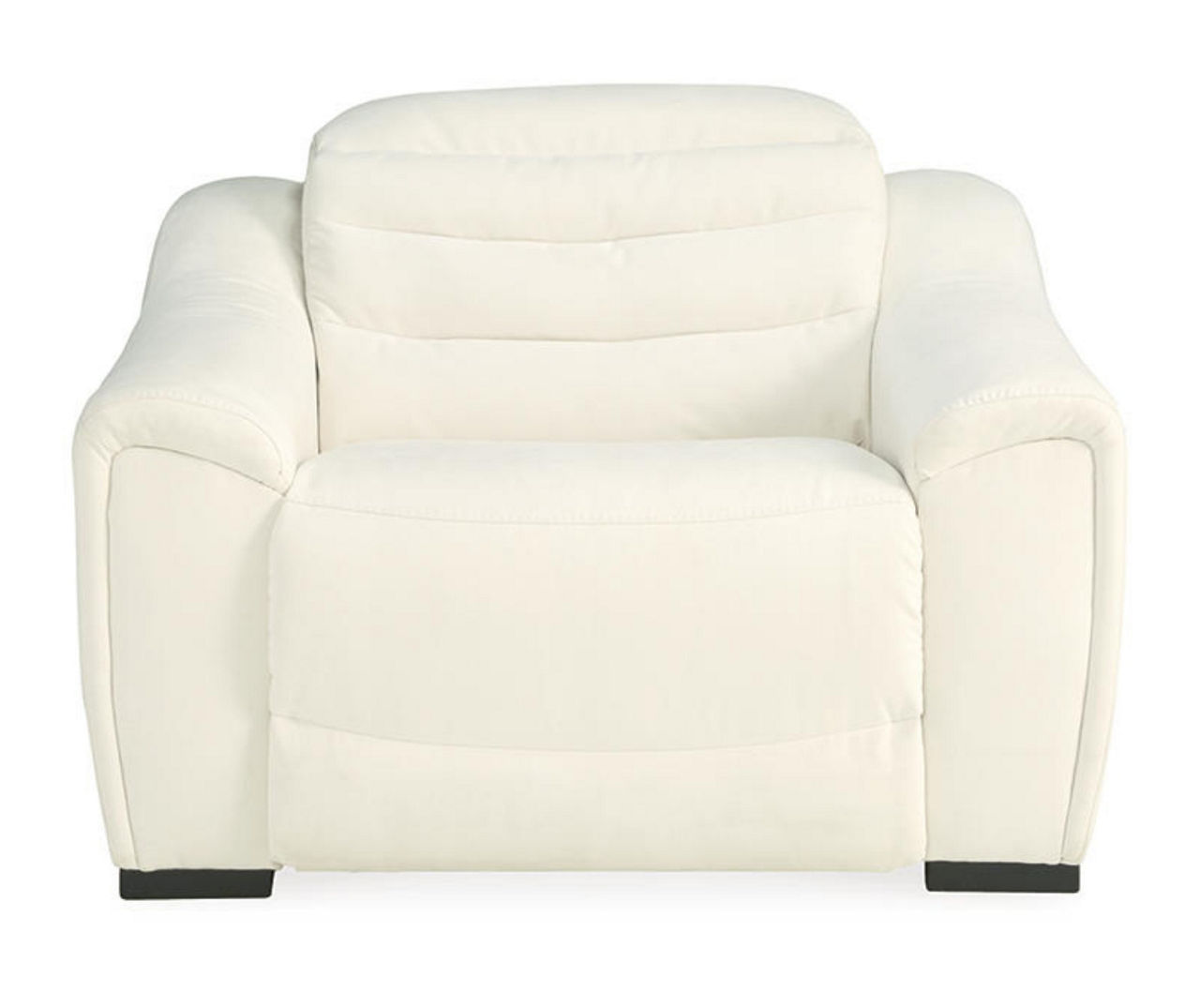 Signature Design By Ashley Gaucho Chalk Faux Leather Dual Power