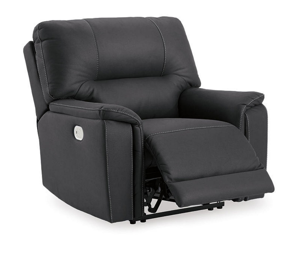 Signature Design By Ashley Henefer Faux Leather Power Recliner | Big Lots