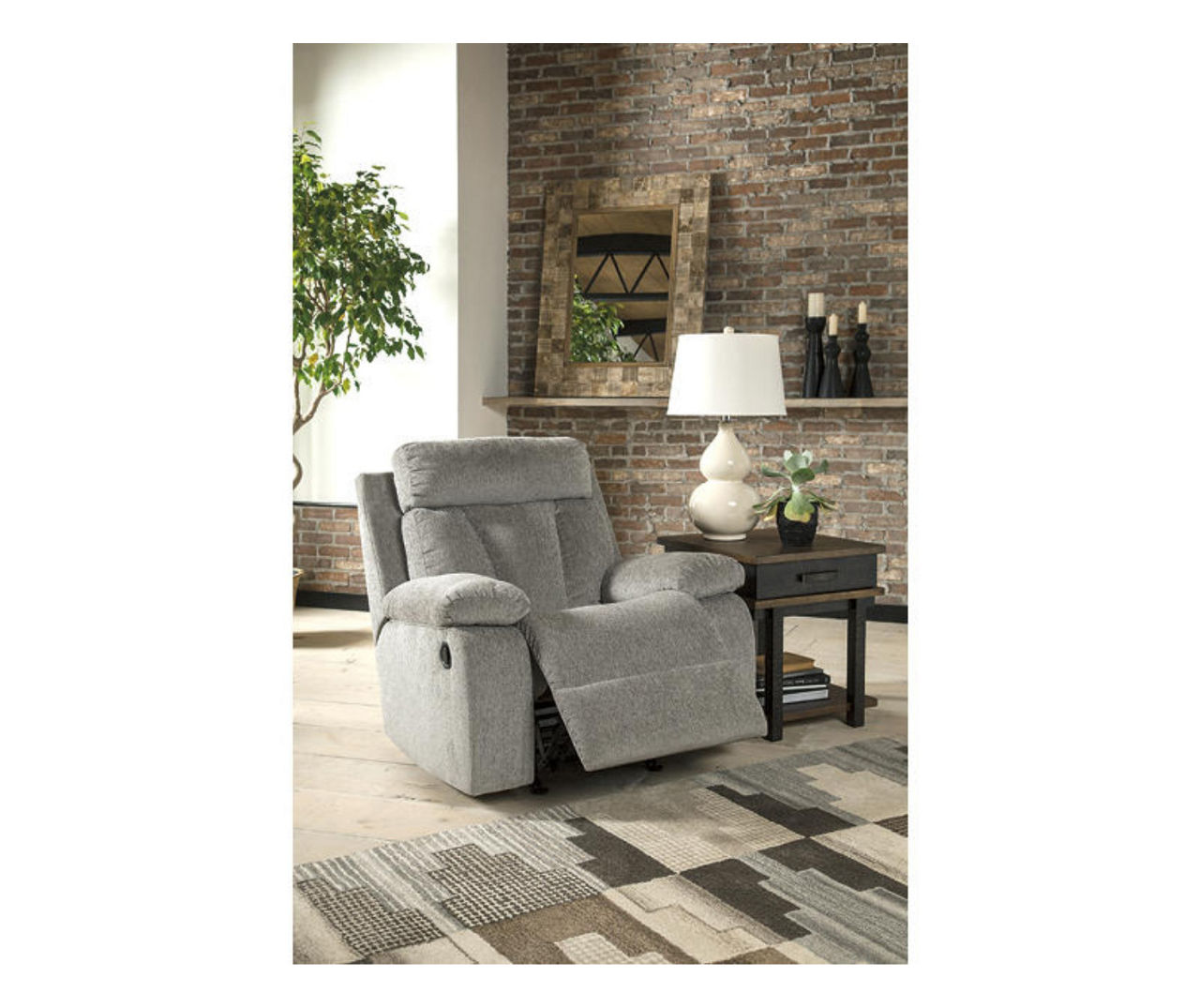 Signature Design By Ashley Mitchiner Rocker Recliner | Big Lots