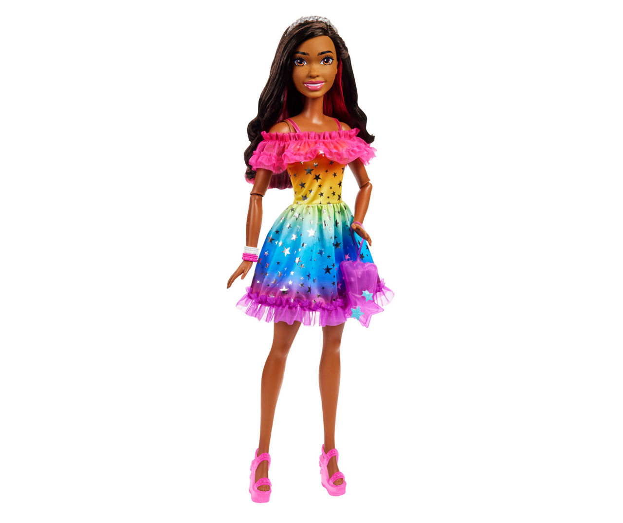 Barbie 28 Rainbow Dress Doll