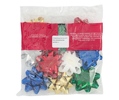 Multi-Color Gift Bows, 10-Pack