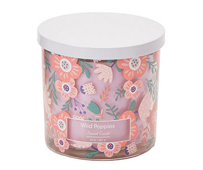 Wild Poppies 2-Wick Candle, 14 Oz.