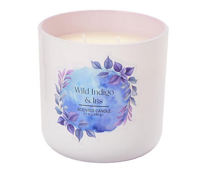 Wild Indigo & Iris 2-Wick Candle, 12 Oz.