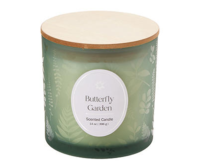 Butterfly Garden 2-Wick Candle, 14 Oz.