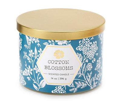 Cotton Blossoms 3-Wick Candle, 14 Oz.