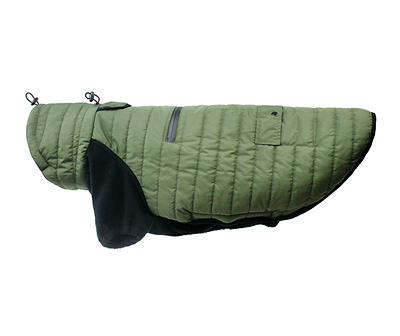 Pet X-Large Green Quilted Jacket