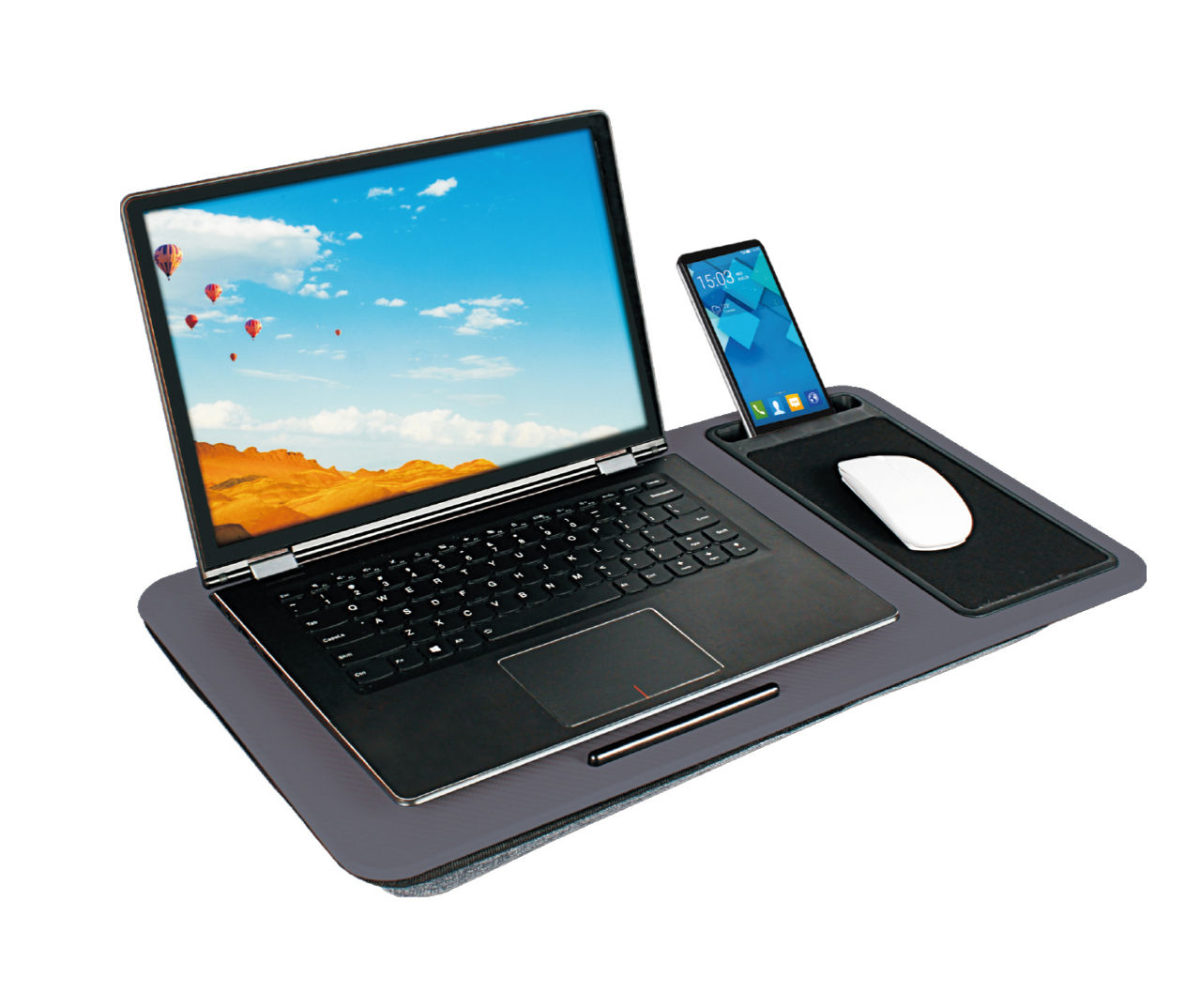 Black Cushioned Lap Desk