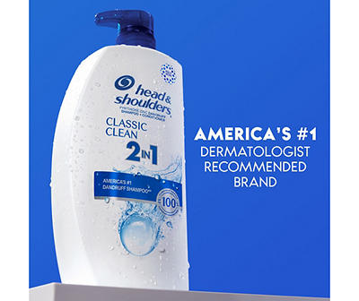 Classic Clean 2-in-1 Dandruff Shampoo & Conditioner, 28.2 Oz.