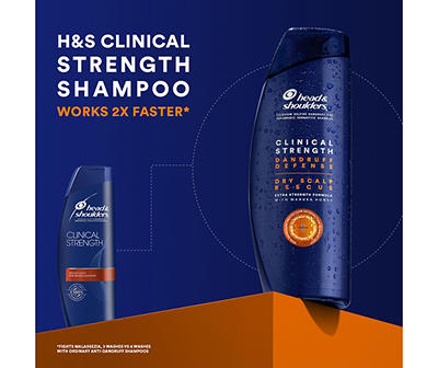 Clinical Strength Dry Scalp Rescue Shampoo, 13.5 Oz.