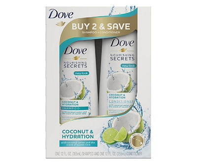 Nourishing Secrets Coconut & Hydration Shampoo & Conditioner Set