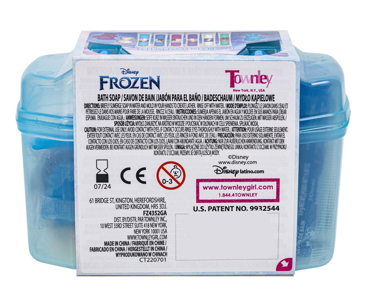 10-Piece Moldable Bath Soap Case
