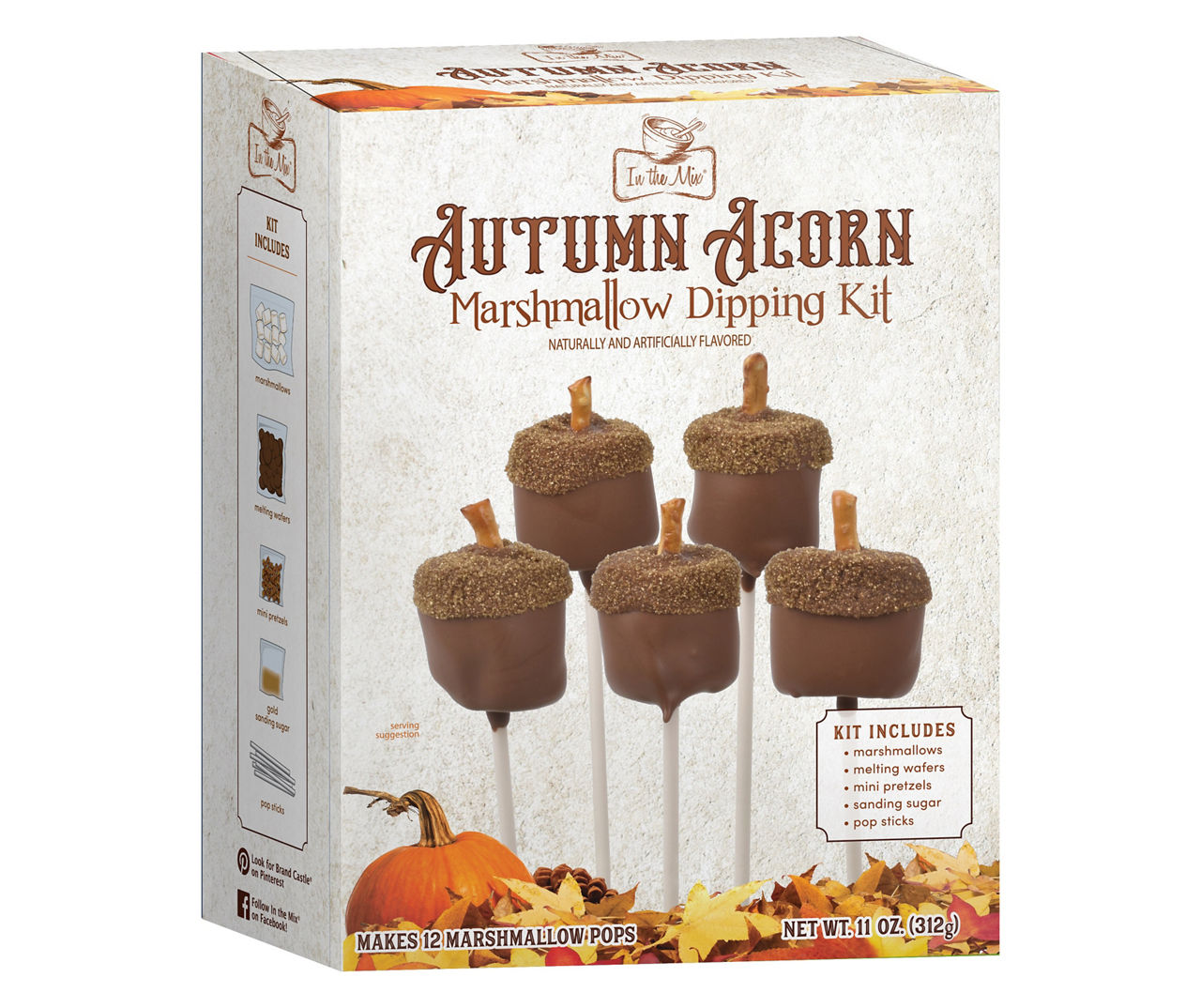Crafty Cooking Kits Autumn Acorn Marshmallow Dipping Kit Big Lots