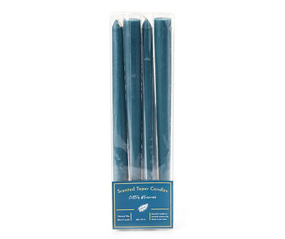 Cotton Blossoms Taper Candles, 4-Pack