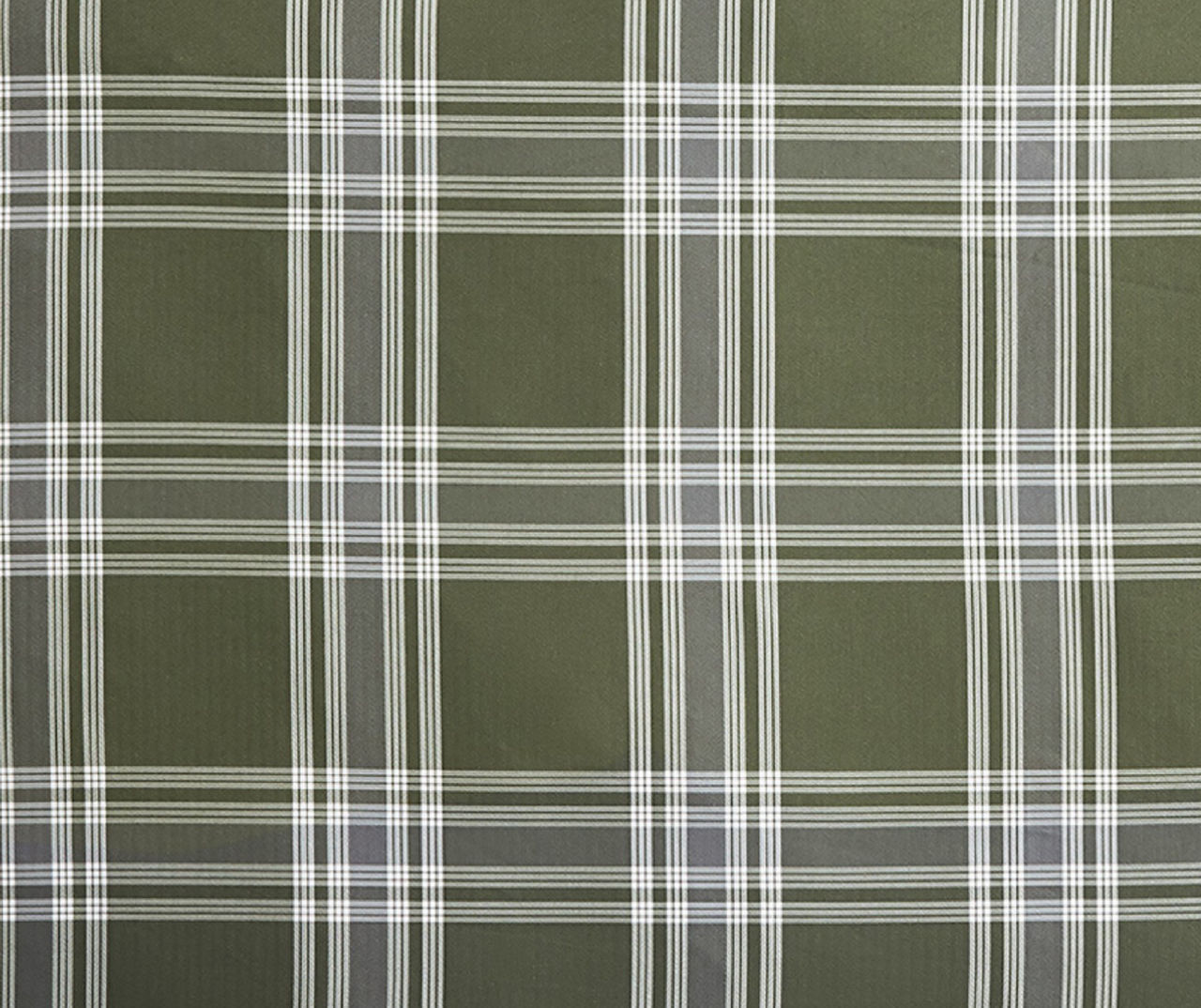 Chance Olive Plaid Full/Queen 3-Piece Comforter Set