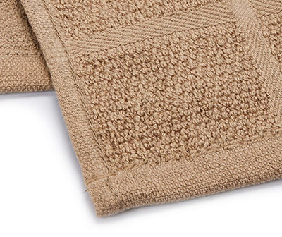 Sand Textured Grid Dishcloths, 2-Pack