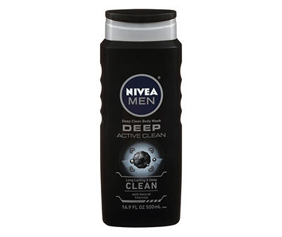 Men's Deep Active Clean Charcoal Body Wash, 16.9 fl. oz.