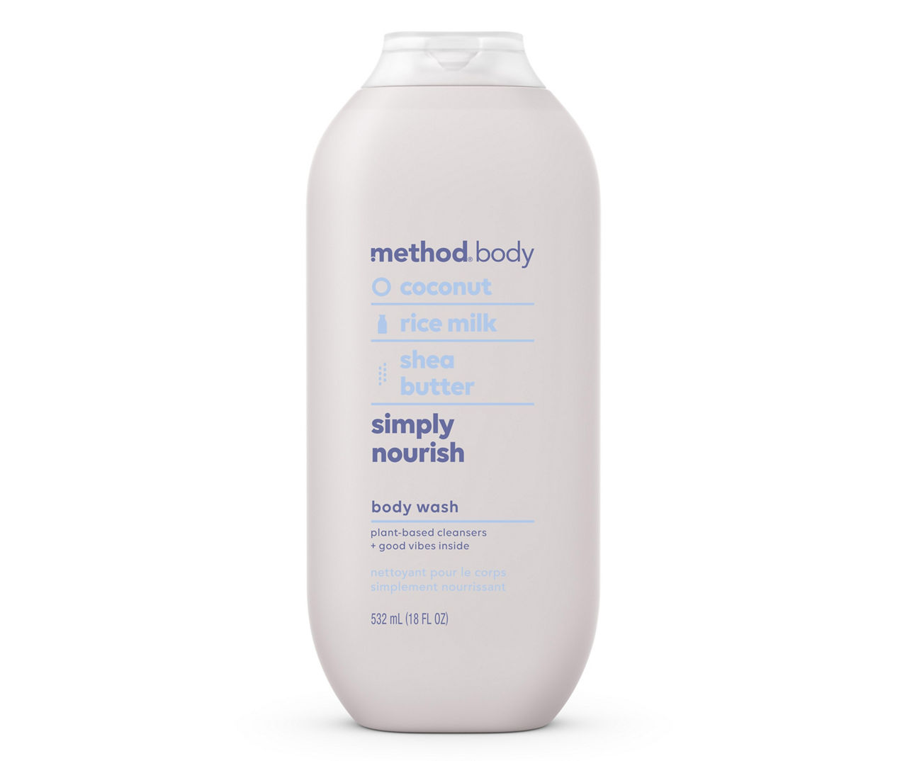 Method Simply Nourish Women's Body Wash, 18 Oz. Big Lots
