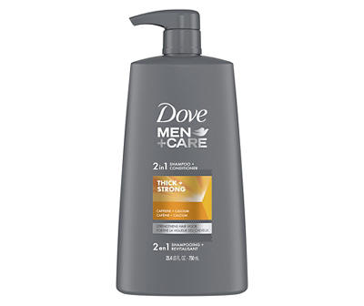 Men+Care Thick & Strong 2-in-1 Shampoo & Conditioner, 25.4 Oz.