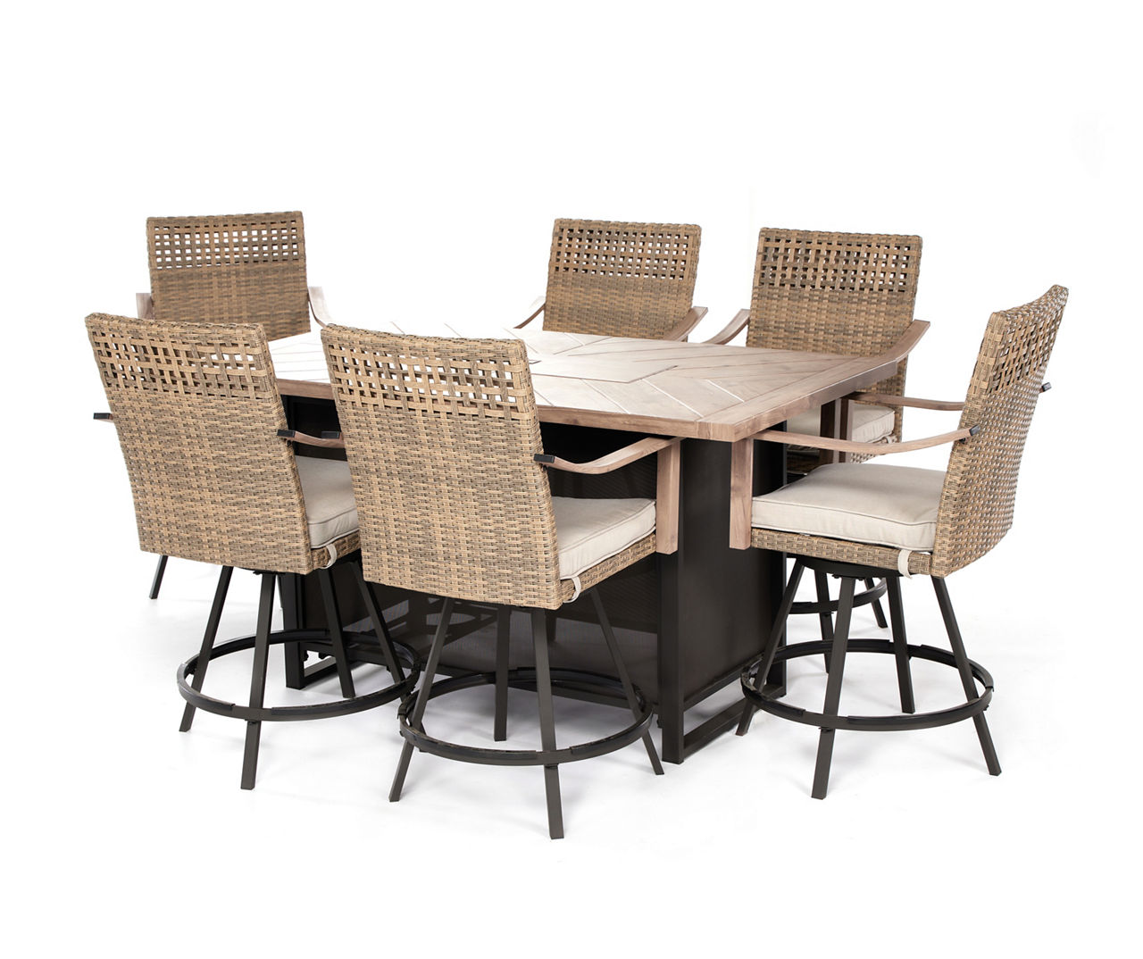 Big lots patio online table with fire pit