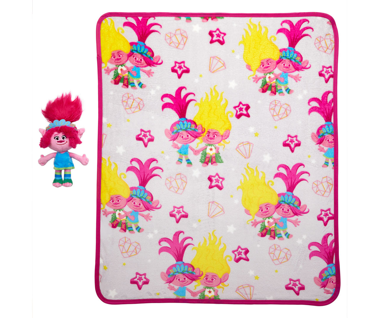 Trolls discount fleece blanket