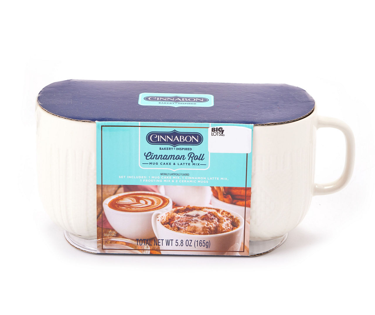 Cinnabon Cake Mug & Latte Mug Set Big Lots