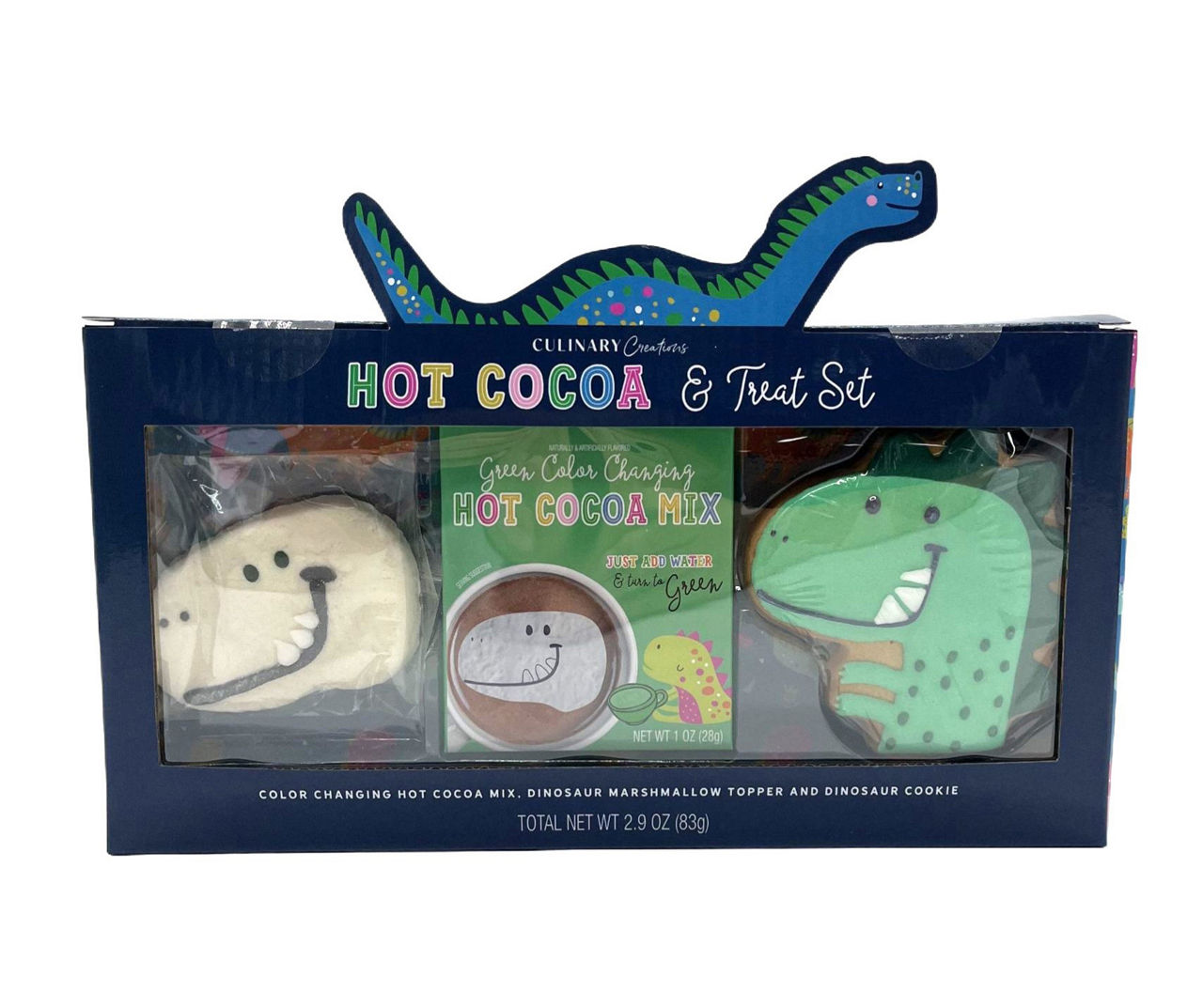 Dinosaur Hot Cocoa & Cookie Set