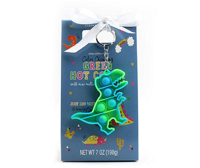 Color-Changing Green Hot Cocoa Mix & Dinosaur Popper Set