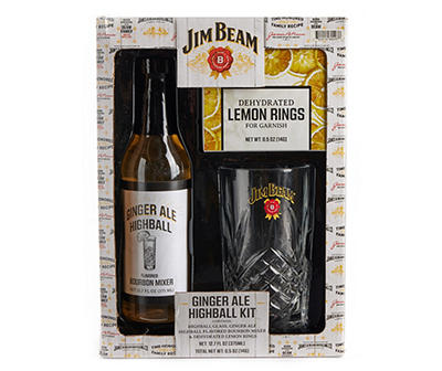 Jim Beam Ginger Ale Highball Kit