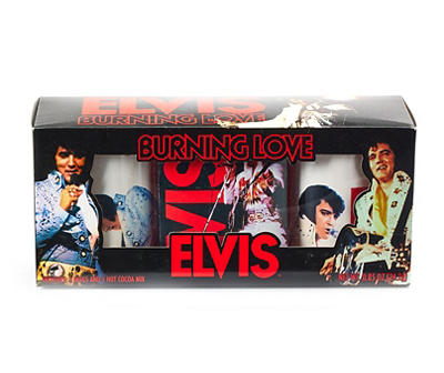 Burning Love Elvis Hot Cocoa & Mug Gift Set