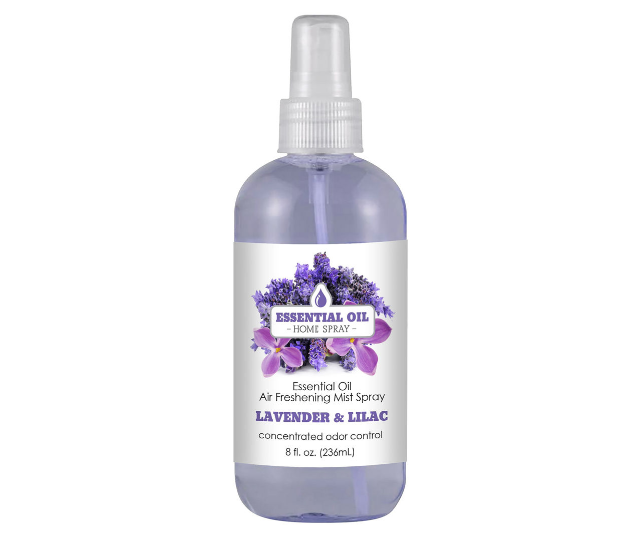Lavender & Lilac Essential Oil Spray, 8 Oz.