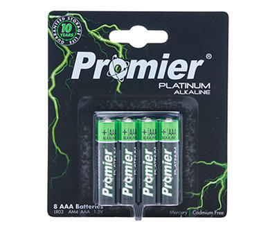 Platinum AAA Alkaline Battery, 8-Pack