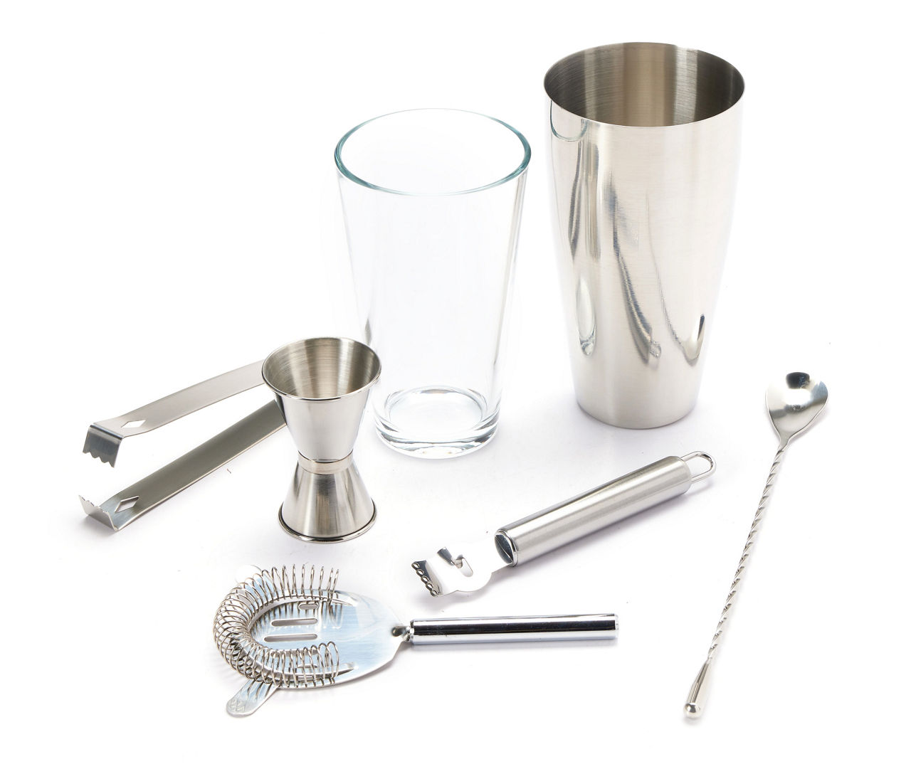 Stainless Steel 7Piece Barware Set Big Lots