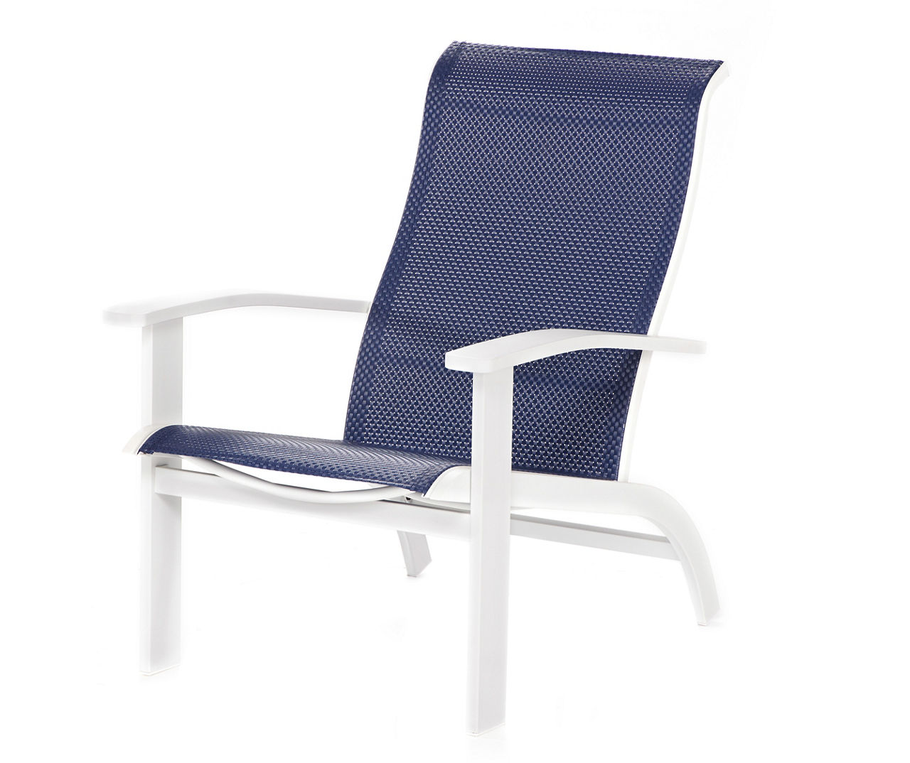 Real Living Navy Sling Metal Adirondack Chair | Big Lots